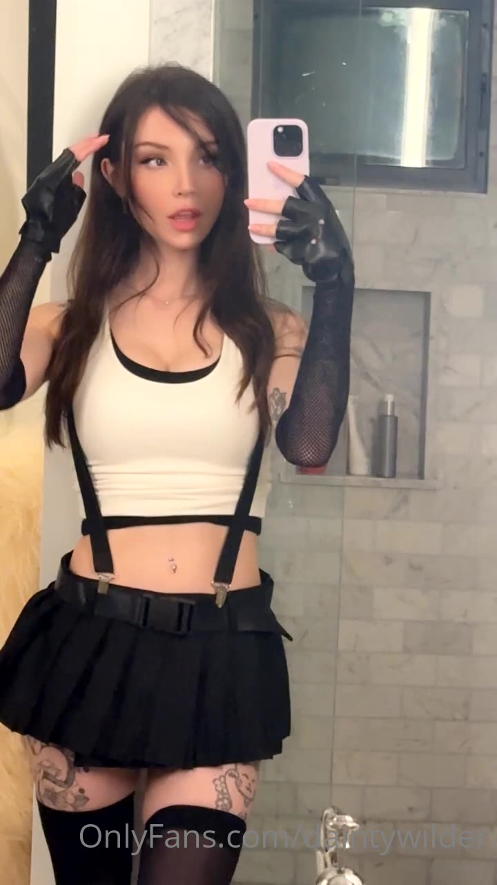 Exposed old Dainty Wilder solo