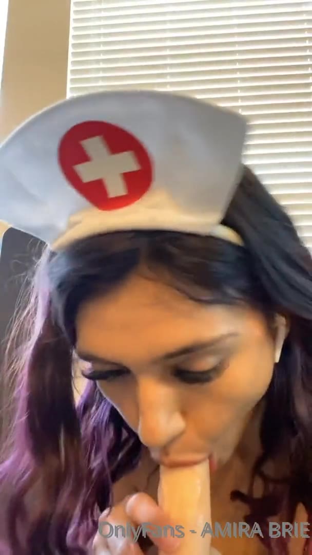 Amira Brie Nurse Dildo Fuck Porn Leaked Video