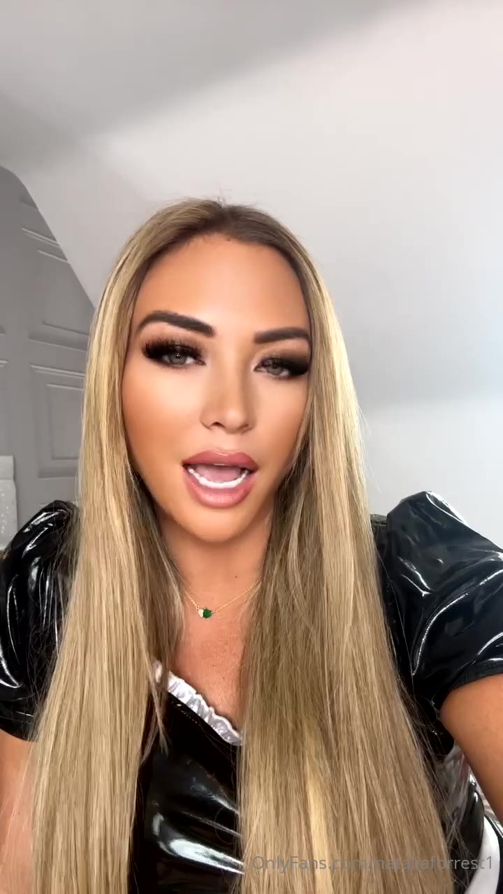 Naked Natalia Forrest Blowjob
