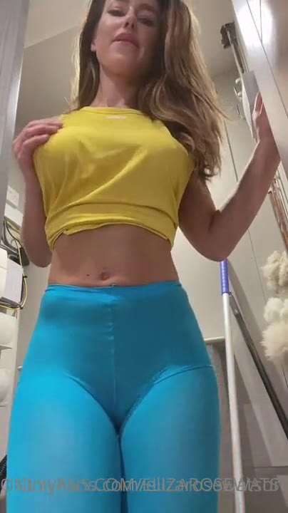 Eliza Rose Watson Nude Workout Ass Spread Leaked Video